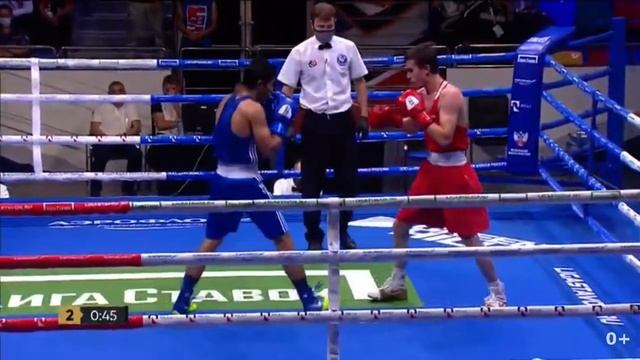 Усман Магомадов (Чеченская Республика) - Сандан Санданов (Москва/Республика Бурятия), 0:5 смотреть онлайн