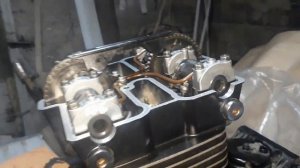 Kawasaki KLE 500 B сборка двигателя и всего мотоцикла