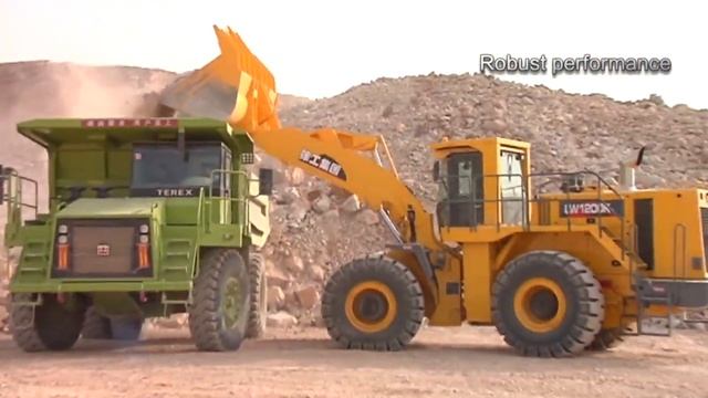 Фронтальные погрузчики XCMG смотреть онлайн