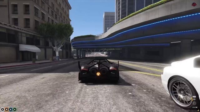 Destroying Cops with Invisible Flip Cars in GTA 5 RP смотреть онлайн