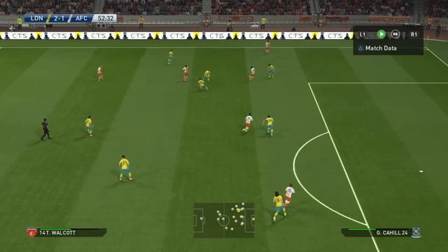 Pro Evolution Soccer 2016/PES16 Coach Mode Gameplay Walcott And Costa Goals - Arsenal Vs Chelsea смотреть онлайн