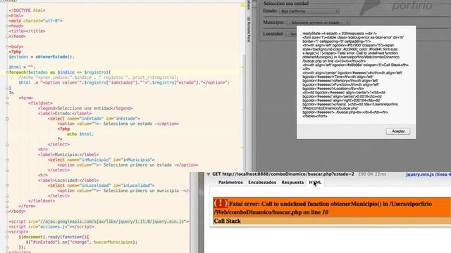 Como hacer un combo select option dinamico pt2 смотреть онлайн