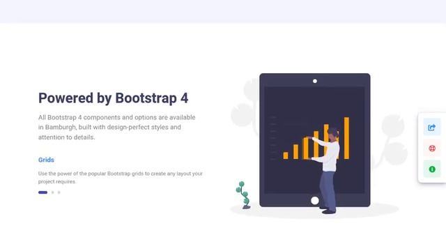 Bamburgh - Angular Bootstrap Admin Dashboard and UI Kit Template смотреть онлайн