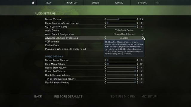 CS:GO Audio Update: Get the old audio back & Player volume added! смотреть онлайн