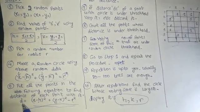 RANSAC Circle Detection смотреть онлайн