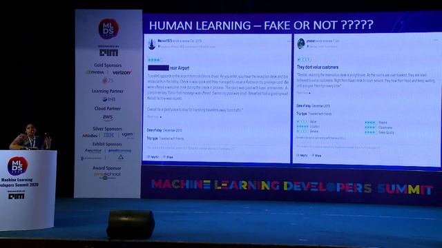 Fake review detection : framework, challenges and future By Vinodhini Ranganathan [MLDS2020] смотреть онлайн