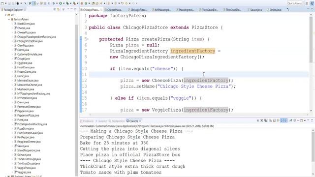 Abstract Factory Pattern - Java Implementation смотреть онлайн