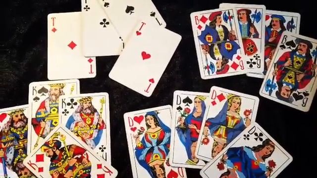 Сочетания карт в раскладах на игральных картах смотреть онлайн