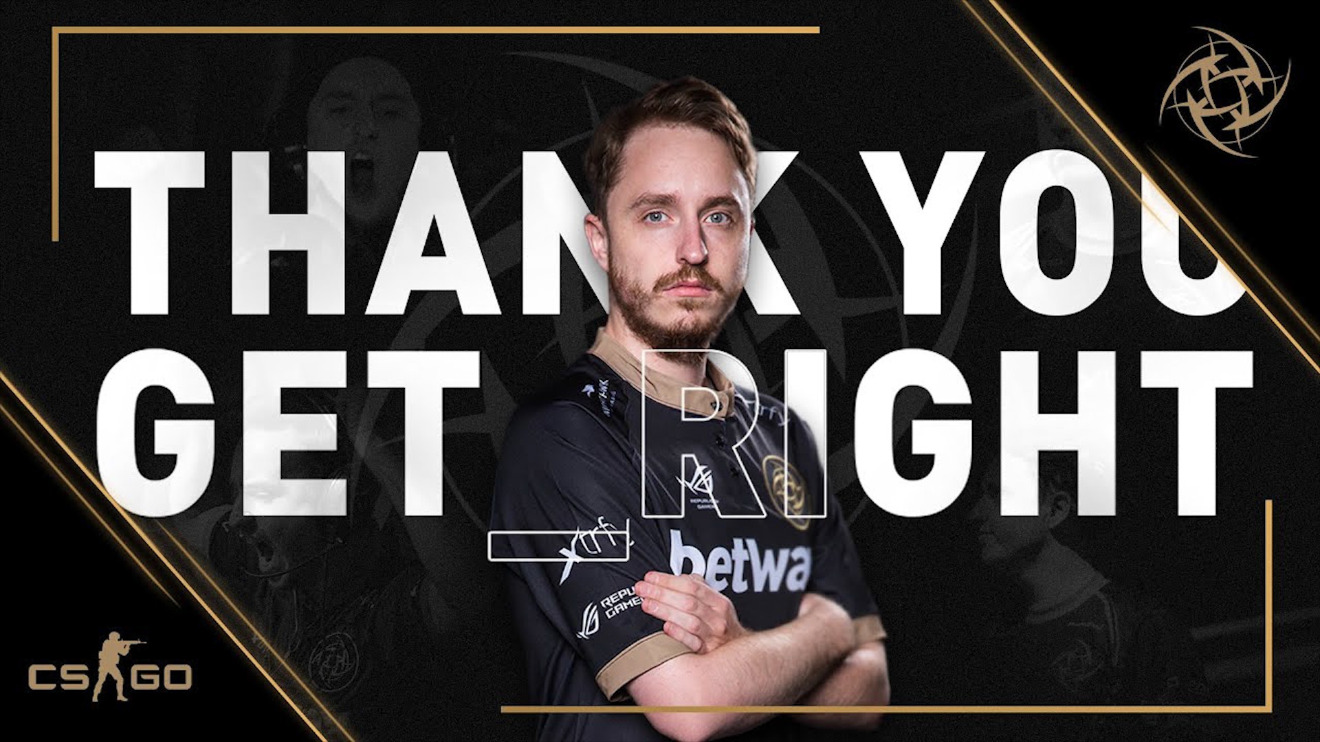 GeT_RiGhT, THANK YOU! #CSGO смотреть онлайн