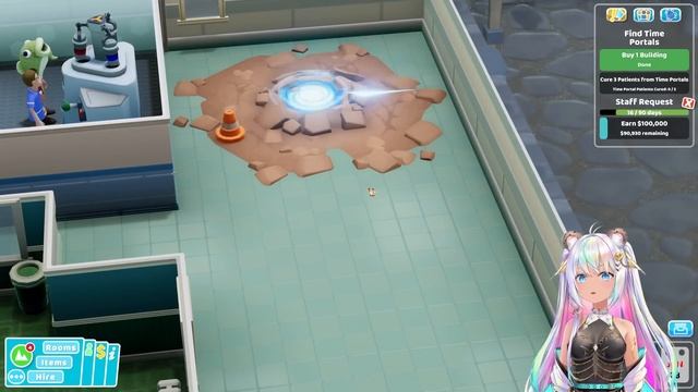Strange Time Portal in Hospital Builder Game смотреть онлайн