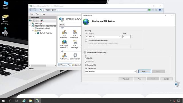 How To Configure & Setup FTP Server in Windows Server 2019 смотреть онлайн