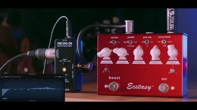 Mooer Micro DI - is cab simulation good for metal? смотреть онлайн