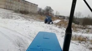 Мтз 80 и мтз 82 обучение на права