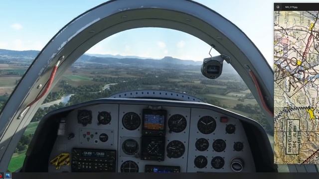 Test du module Espilon Azurpoly et navigation basse altitude en Provence mode Chrono Carte Sol :) смотреть онлайн