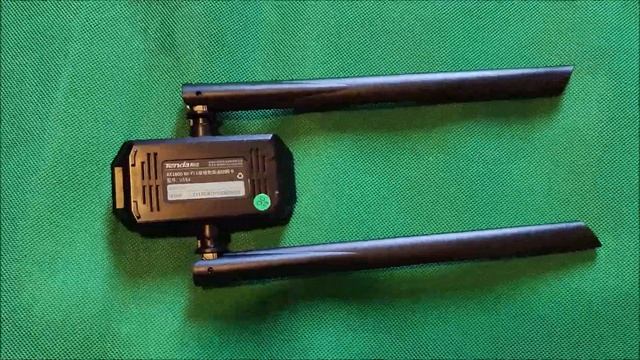 Tenda U18a AX1800 Wi Fi 6 Dual Band Signal USB Adapter - Unboxing