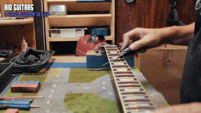 AIO Guitar's 7-Step Custom Setup - Neck/Nut/Pickup Adjustments, Fret Dressing, New Strings, etc. смотреть онлайн