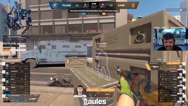 OS MOMENTOS MAIS ENGRAÇADOS DO CS 2!! (Gaules, Liminha, Nak, Mch) #17