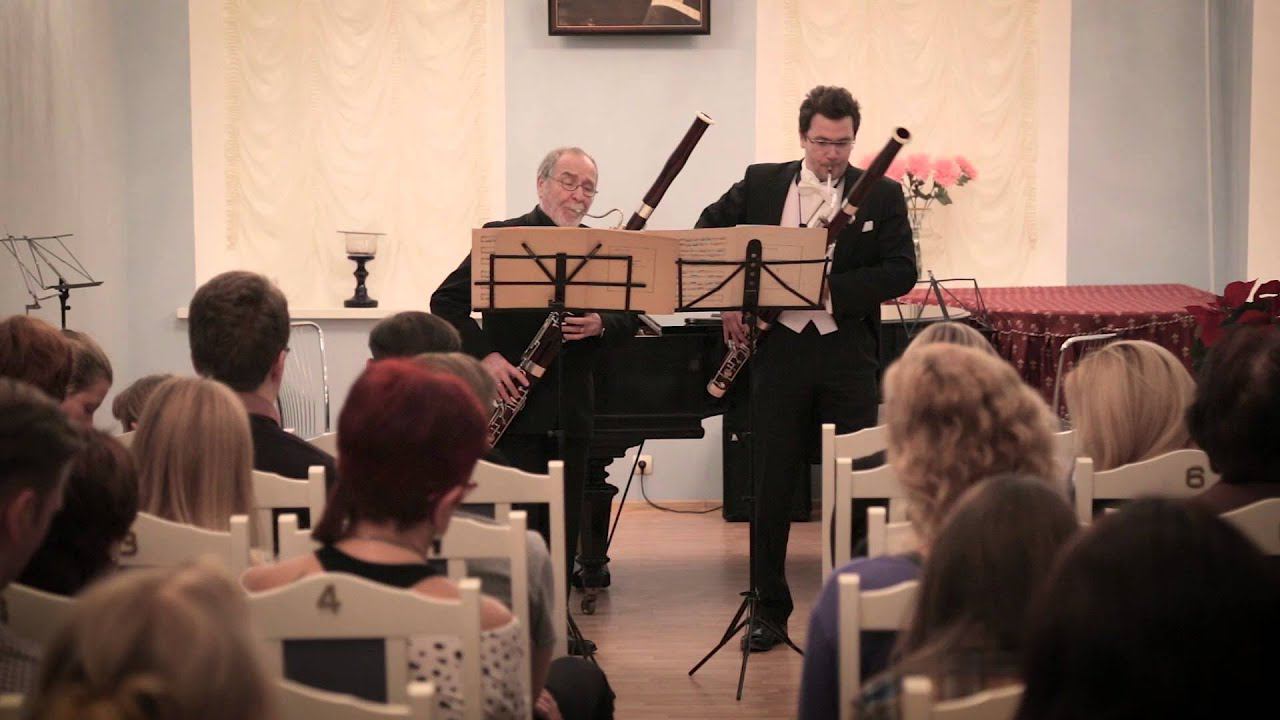 Pierre Max Dubois - Sonatine For Two Bassoons