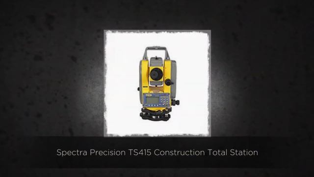 Spectra Precision TS415 Construction Total Station смотреть онлайн