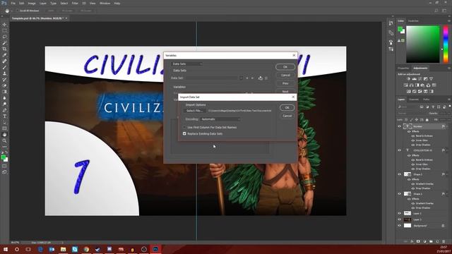 How to Automate Thumbnail Numbers in Adobe Photoshop смотреть онлайн