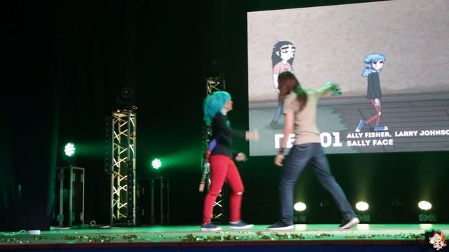 Салли Фишер, Ларри Джонсон – Sally Face (Групповое европейское дефиле) - Aki no Yume 2019 смотреть онлайн