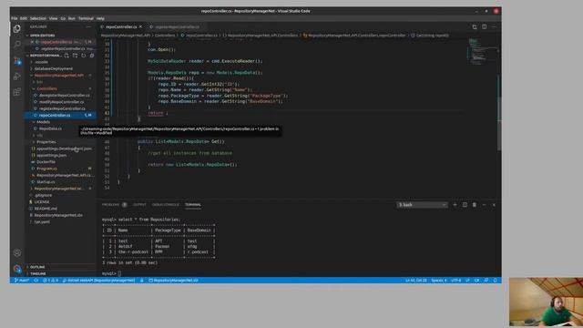 Developing Package Repository Manager finishing the frontend with c# and asp.net core смотреть онлайн