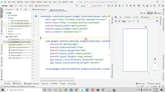 Progress Bar Like Amazon Android Studio Hindi 2021 | #indeterminateProgressBarAndroid смотреть онлайн