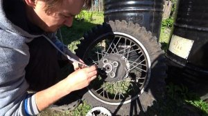 Как вынуть сайлентблоки из задней втулки мотоцикла вариант 2