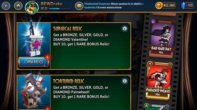 Skullgirls Mobile: Ultimate Fighter Variety Pack смотреть онлайн