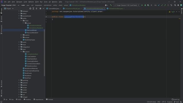 Minecraft Modding 1.18.2 with Forge | CUSTOM 3D ARMOR MODELS смотреть онлайн