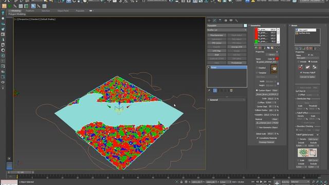 Forest Pack Pro для 3D max. Урок 5. Вкладка "Areas". смотреть онлайн