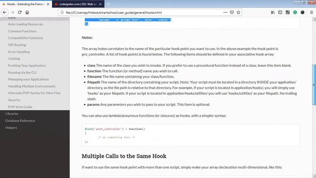 HOW CAN USE HOOKS IN CODEIGNITER | HOOKS TUTORIALS IN CODEIGNITER смотреть онлайн