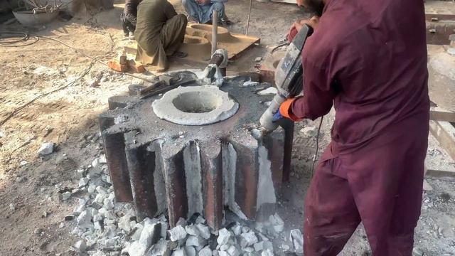 Amazing Process of Making Industrial Gear & Hobbing Process | Wheel Gear Making & Cutting Process смотреть онлайн