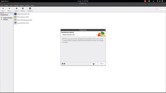 How to install Adobe Illustrator CS6 on Ubuntu 16.10 смотреть онлайн