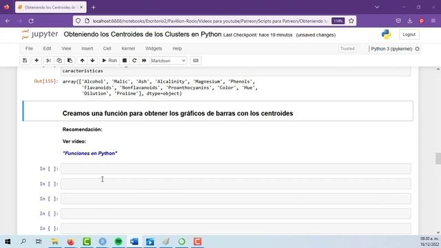 Obteniendo los Centroides de los Clusters en Python смотреть онлайн