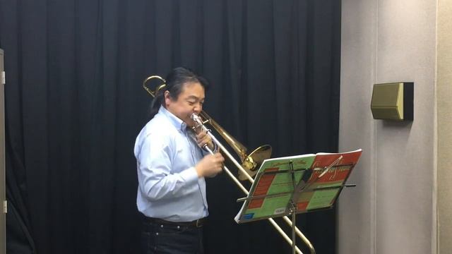 H.Voxman - Selected Studies for Trombone “Allegretto by Blazhevich”(Page-16) смотреть онлайн