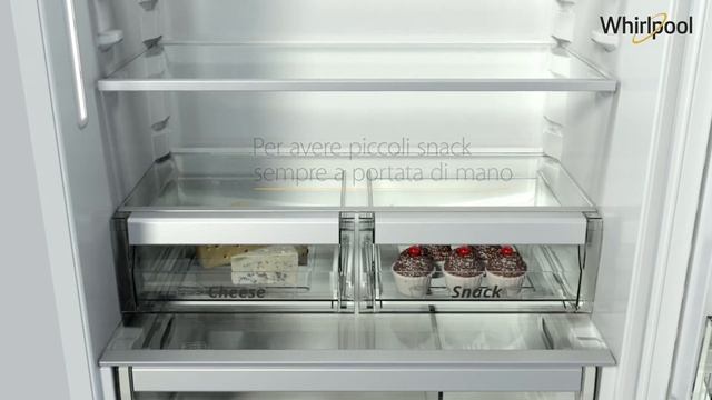 Frigorifero combinato da incasso Whirlpool Everest serie 400 смотреть онлайн