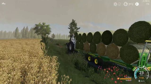 FS19 Geiselberg #9 Vendiamo le balle смотреть онлайн