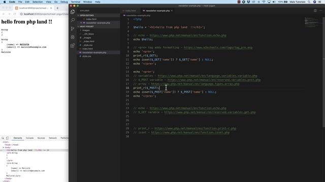 Creating a Simple Newsletter Signup Using PHP and MySQL смотреть онлайн