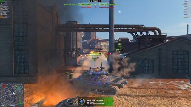 Совок который подметает | Об.268 | Tanks Blitz смотреть онлайн