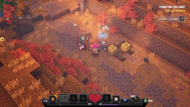 Minecraft Dungeons Gameplay on Gaming laptop смотреть онлайн