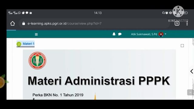 Cara mengakses materi di E-Learning APKS PGRI смотреть онлайн