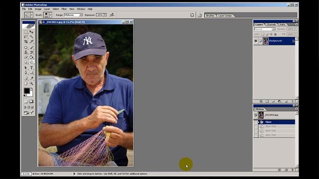 Dodge and Burn Photoshop Tutorial смотреть онлайн