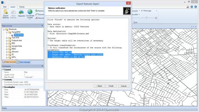 Convert KML to DXF - Spatial Manager™ (SR) смотреть онлайн