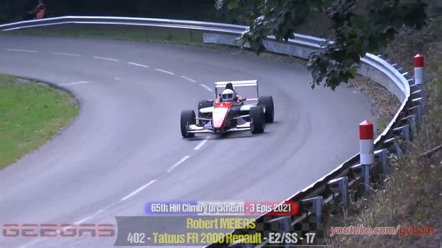 Tatuus FR 2000 Renault - Robert MEIERS - HILL CLIMB - 2021 - Turckheim-Trois Epis смотреть онлайн