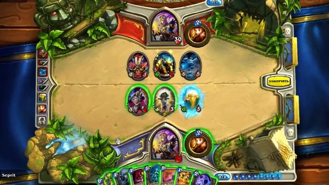 Hearthstone. 1й матч на арене Андуин Ринн (Прист\Жрец). 10.11.2013 смотреть онлайн