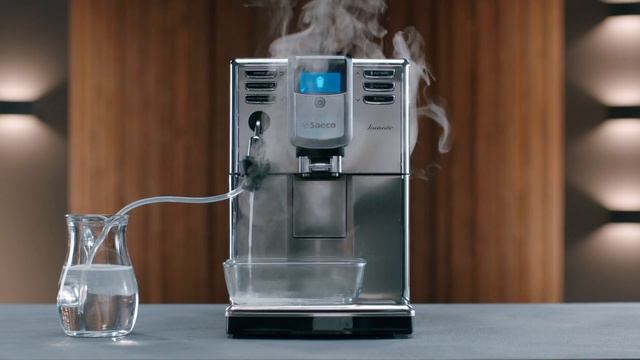 Clean automatic milk frother Saeco смотреть онлайн