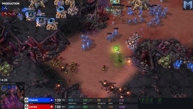 🇩🇪 Lambo (Z) vs 🇰🇷 Classic (P) - Gruppe D - IEM Katowice 2023 - StarCraft 2 - Cast 2158 смотреть онлайн