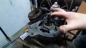 ремонт генератора болтается подшипник в гнезде.решение есть