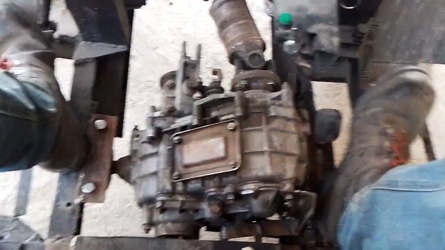 Третья опора раздатки нива своими руками на минитрактор смотреть онлайн